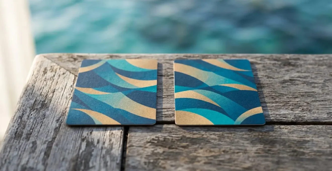 Cartes de certification de plongée PADI et FFESSM côte à côte symbolisant la flexibilité internationale