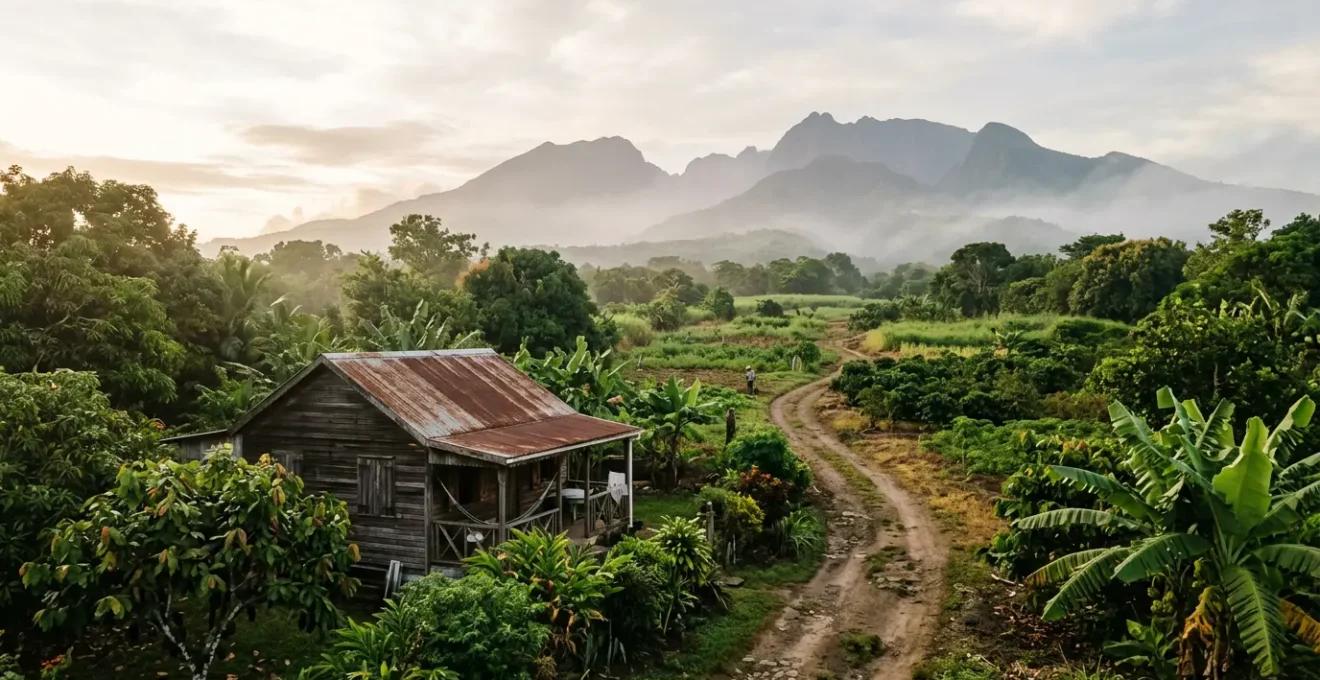 Séjour authentique en exploitation agricole créole au cœur de la Guadeloupe tropicale