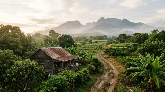 Séjour authentique en exploitation agricole créole au cœur de la Guadeloupe tropicale