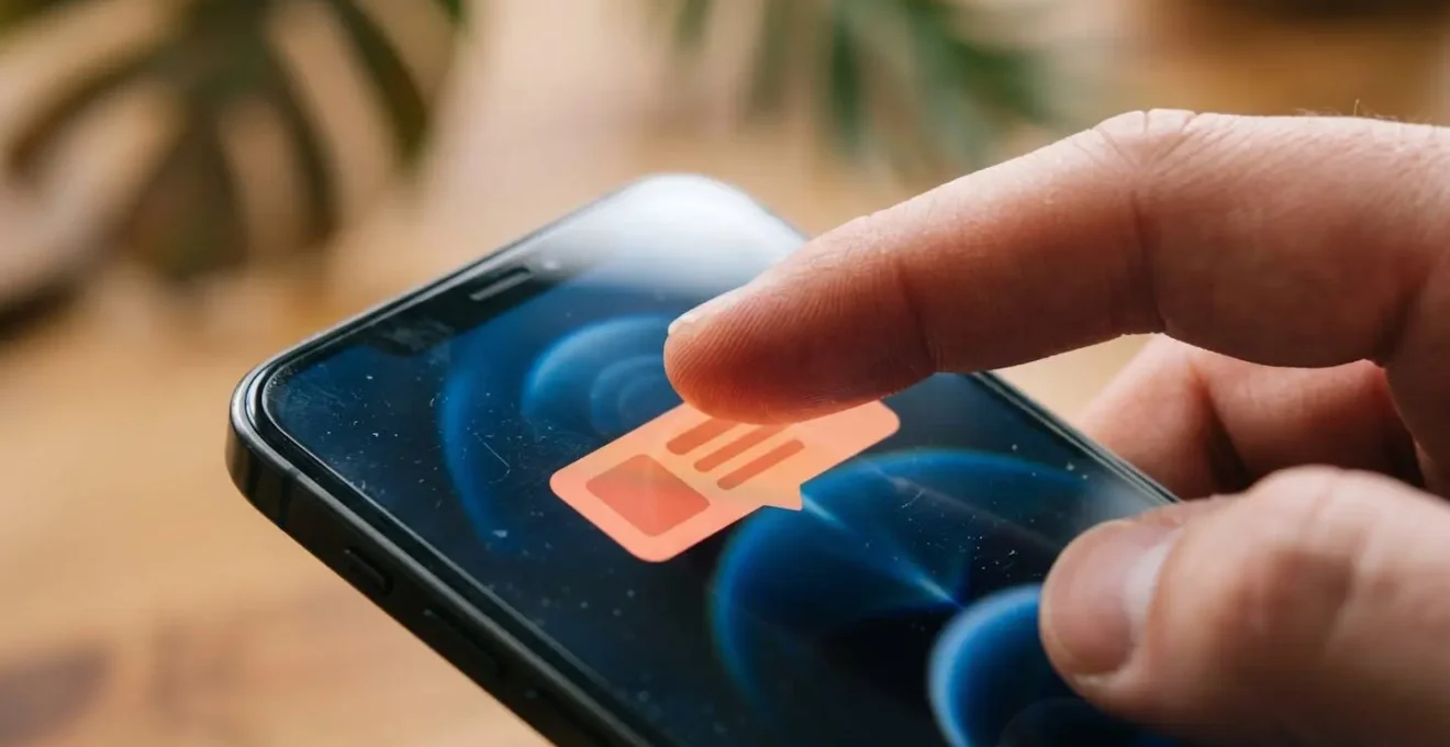 Notification de baisse de prix sur smartphone pour un vol vers la Guadeloupe